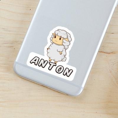 Anton Sticker Schaf Laptop Image