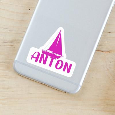 Segelboot Sticker Anton Gift package Image