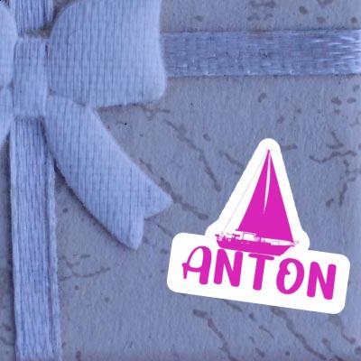 Segelboot Sticker Anton Gift package Image