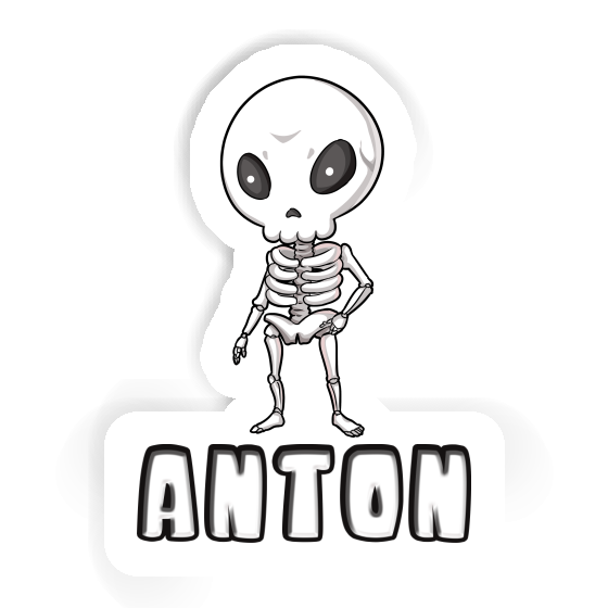 Alien Sticker Anton Image