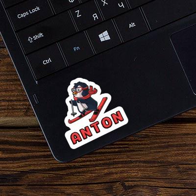 Anton Sticker Skier Gift package Image