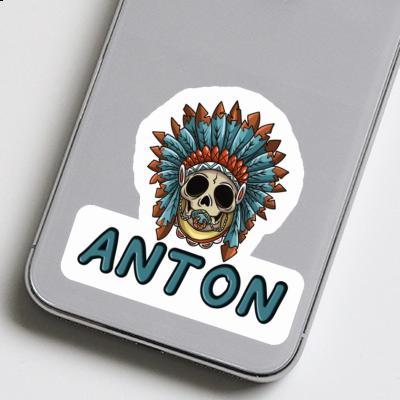 Baby Totenkopf Sticker Anton Notebook Image