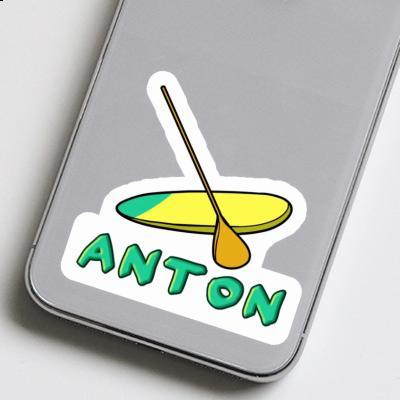 Anton Sticker Stand Up Paddle Notebook Image