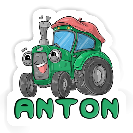 Anton Sticker Traktor Laptop Image