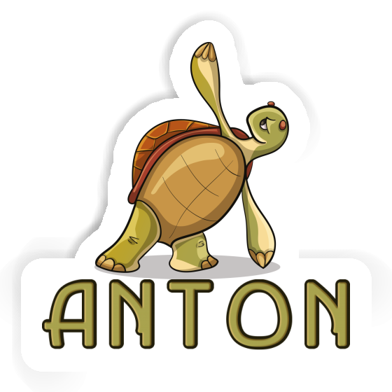 Anton Sticker Yoga-Schildkröte Gift package Image