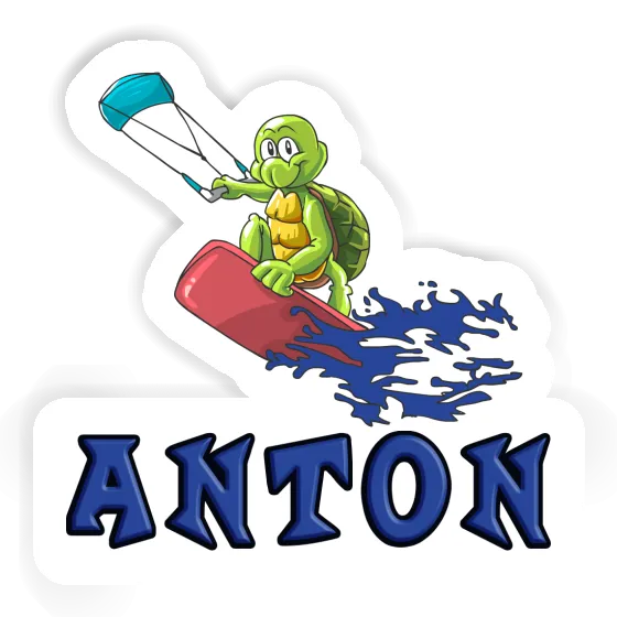 Aufkleber Kiter Anton Gift package Image