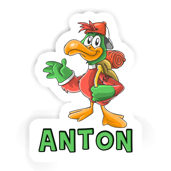 Sticker Wanderer Anton Laptop Image