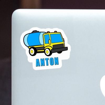 Sticker Water Truck Anton Gift package Image