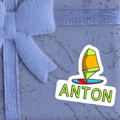 Windsurf Board Sticker Anton Image