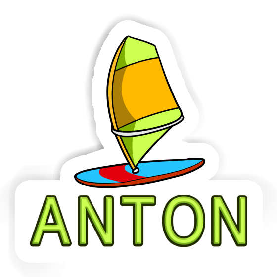 Voile de windsurf Autocollant Anton Image