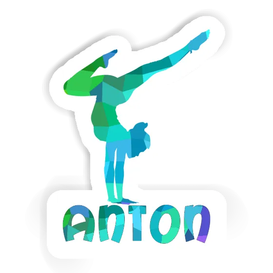 Sticker Yoga-Frau Anton Gift package Image