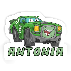 Antonia Sticker Race car Image