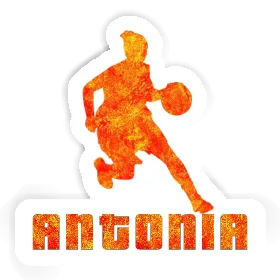 Sticker Antonia Basketballspielerin Image