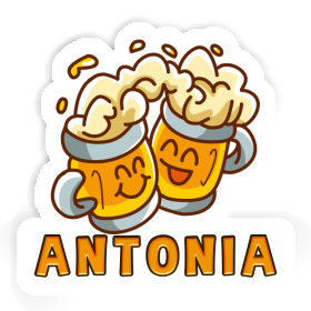 Antonia Sticker Beer Image