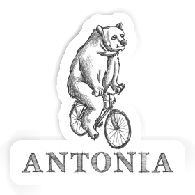 Sticker Velofahrer Antonia Image