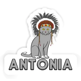 Sticker Indianerin Antonia Image