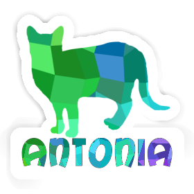 Autocollant Antonia Chat Image