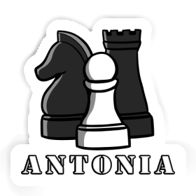 Sticker Antonia Schachfigur Image