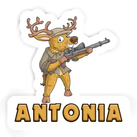 Chasseur Autocollant Antonia Image