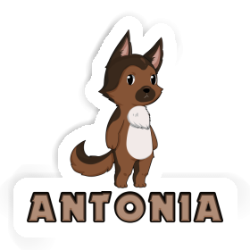 Antonia Sticker German Sheperd Image