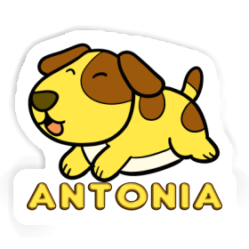 Dog Sticker Antonia Image