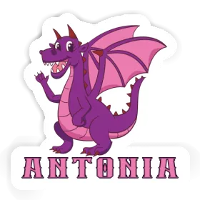 Dragon mère Autocollant Antonia Image