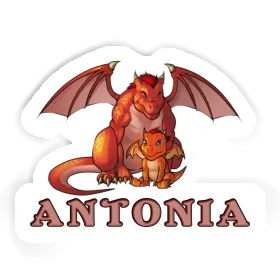 Aufkleber Drache Antonia Image