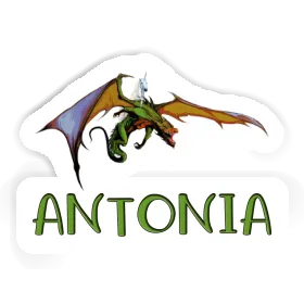 Antonia Autocollant Dragon Image