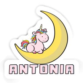 Licorne Autocollant Antonia Image