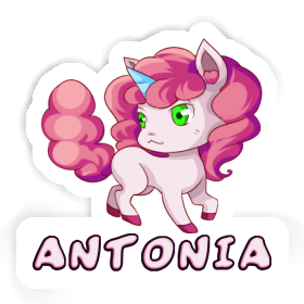 Sticker Antonia Unicorn Image