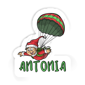 Antonia Autocollant Parachutiste Image