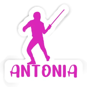 Fencer Sticker Antonia Image