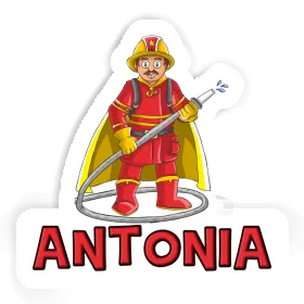 Sticker Antonia Firefighter Image