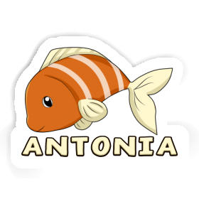 Autocollant Poisson Antonia Image