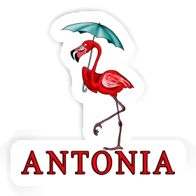 Sticker Flamingo Antonia Image