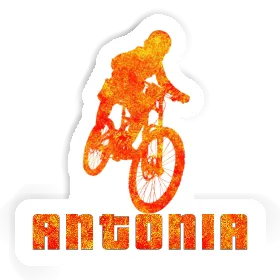 Sticker Freeride Biker Antonia Image