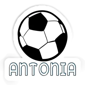 Ballon de foot Autocollant Antonia Image