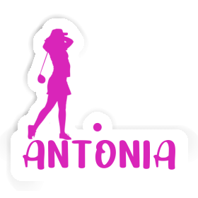 Golfeuse Autocollant Antonia Image