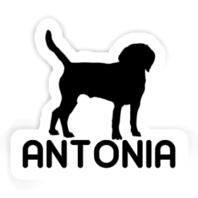 Antonia Sticker Dog Image