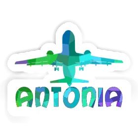 Autocollant Jumbo-Jet Antonia Image