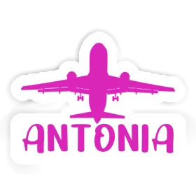 Antonia Sticker Jumbo-Jet Image