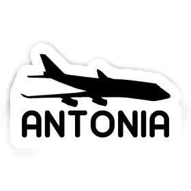 Autocollant Jumbo-Jet Antonia Image