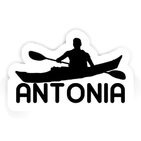 Sticker Kayaker Antonia Image