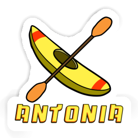 Antonia Sticker Canoe Image