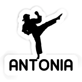 Antonia Aufkleber Karateka Image