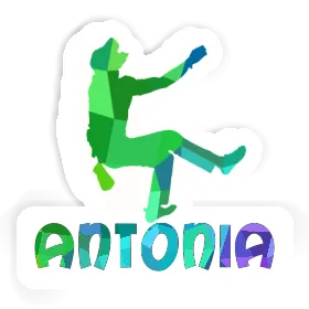 Aufkleber Kletterer Antonia Image