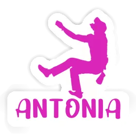 Kletterer Aufkleber Antonia Image