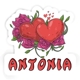 Antonia Autocollant Symbole d'amour Image