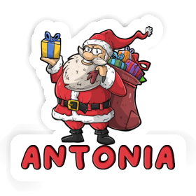 Autocollant Antonia Père Noël Image