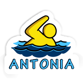 Sticker Schwimmer Antonia Image